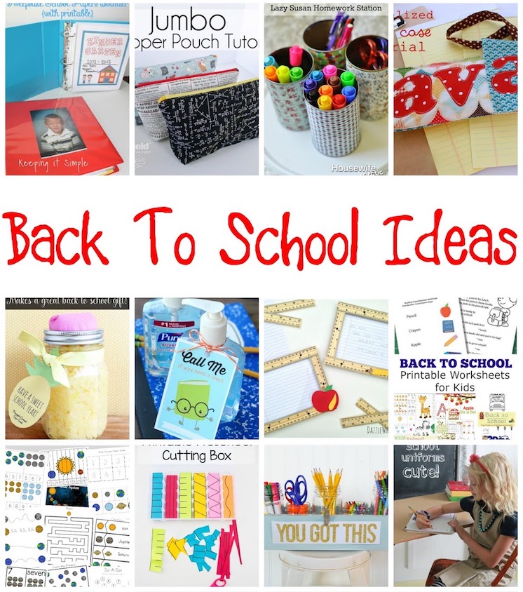 Great Back to school ideas