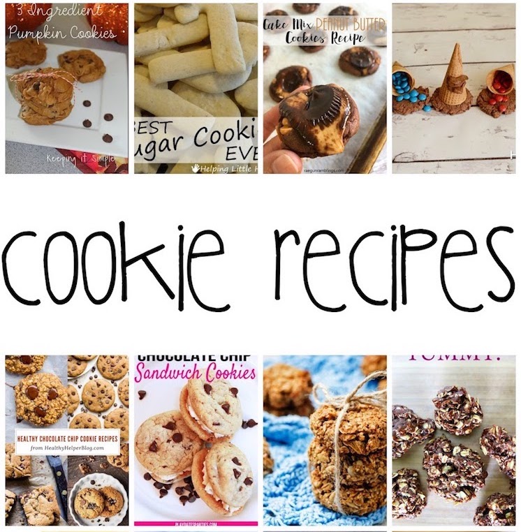 Cookies Recipes great for christmas cookie exchanges and year around desserts and treats
