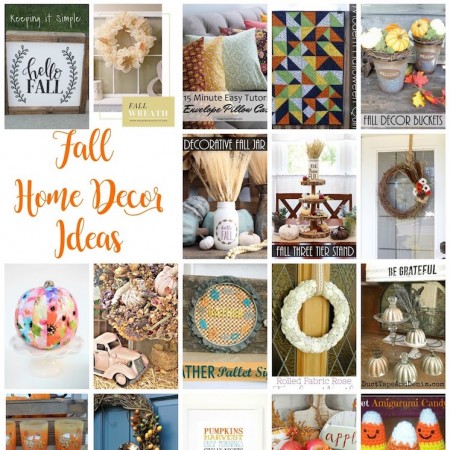 Fantastic DIY Fall Home Decor Ideas Craft tutorials