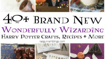 40 NEW Wonderfully Wizarding Crafts Recipes and More