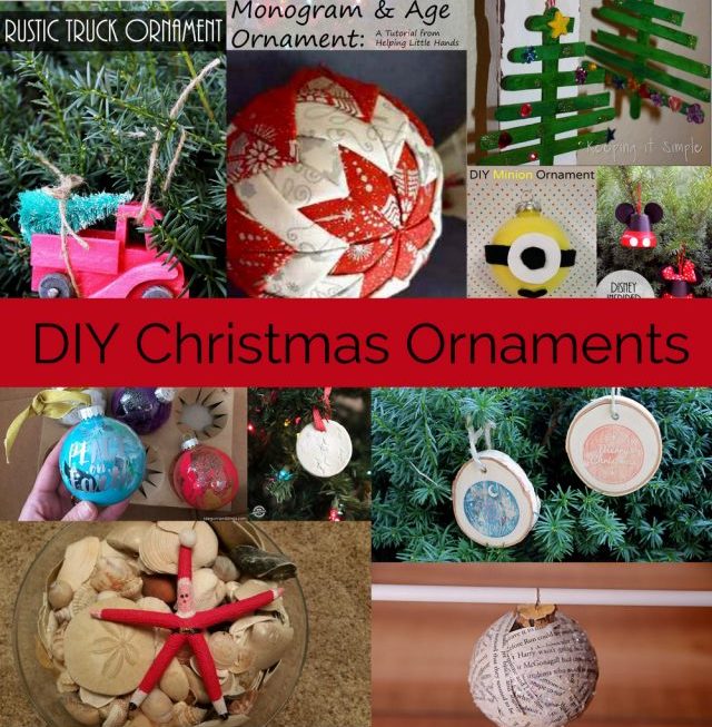 diy-Christmas-Ornaments handmade tutorials