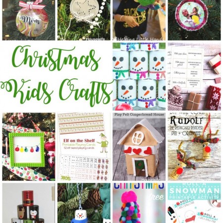 Christmas-Kids-Crafts-printables tutorials DIY and activities for families
