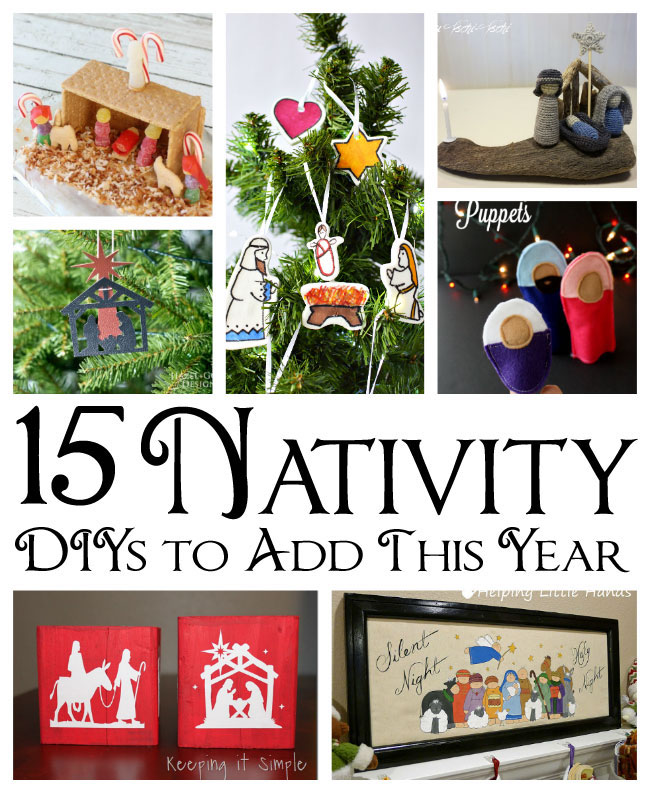awesome DIY nativitie ideas for christmas and more