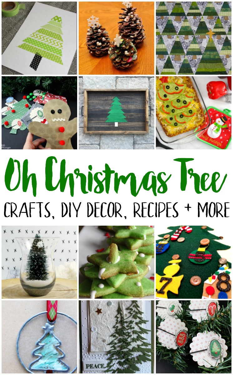 tons of awesome christmas tree crafts diy decorations recipes and more