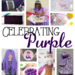 Awesome Purple crafts with free DIY tutorials great for parties