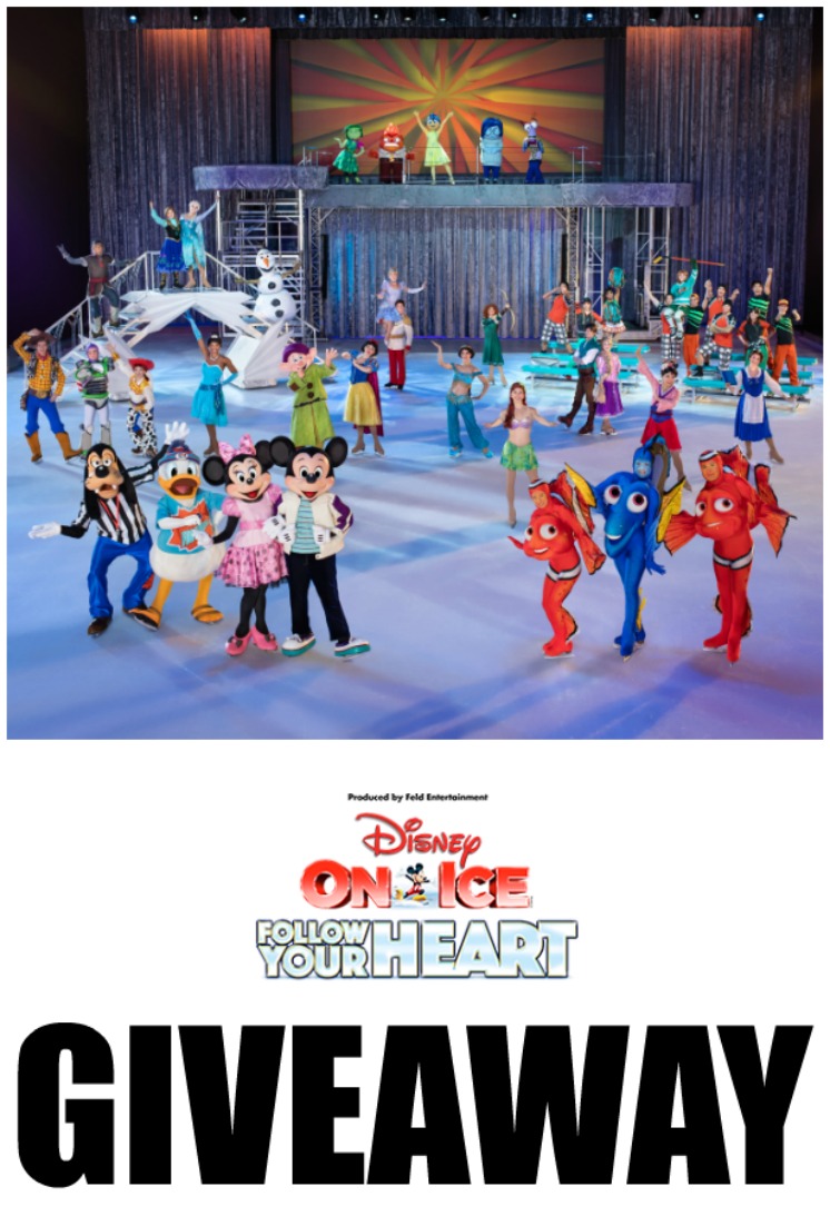 DISNEY ON ICE follow your heart giveaway