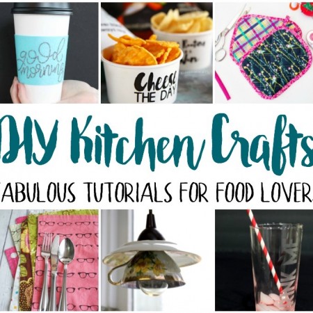 Tons of creative tutorials for foodies, chefs, and cooks. DIY kitchen crafts.