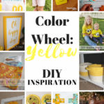 Color-Wheel-Yellow-DIY-Inspiration Yellow projects and party ideas