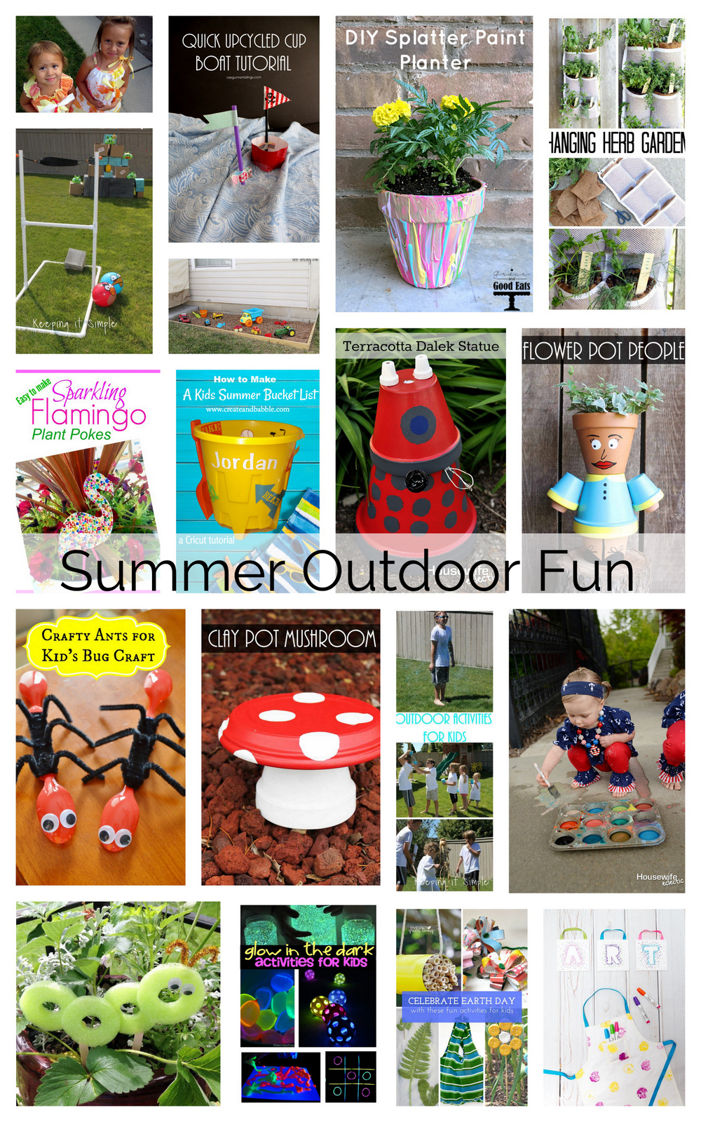 Great list of outdoor activities for kids perfect for school breaks
