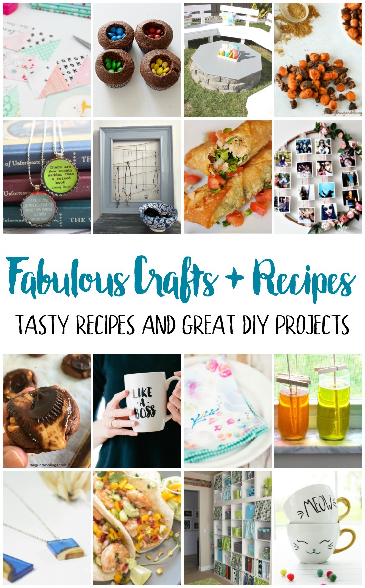 I want to try these recipes and craft tutorials fun ideas