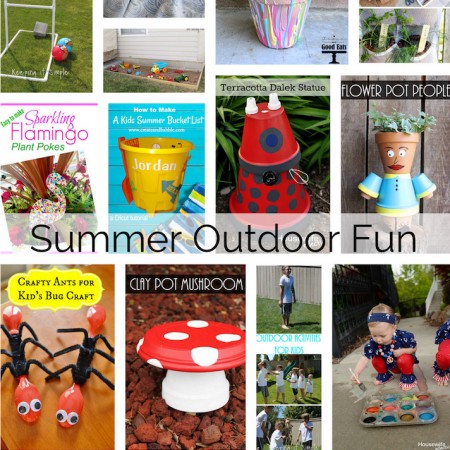 Outdoor-Fun for kids summer breatk activities