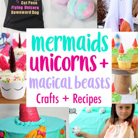 DIY mermaid unicorns and magical beasts Crafts and party ideas copy