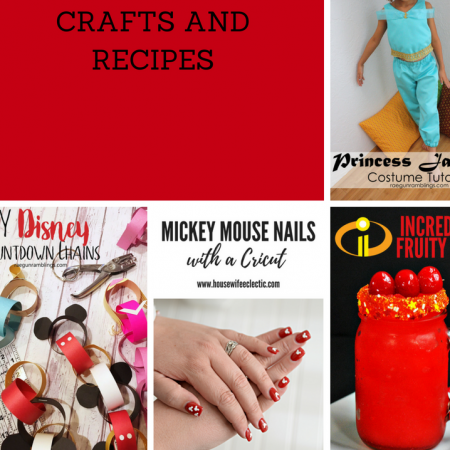 Disney-Inspired crafts and recipes