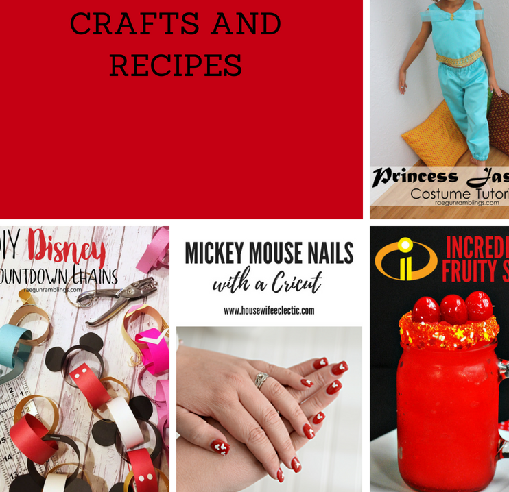 Disney-Inspired crafts and recipes