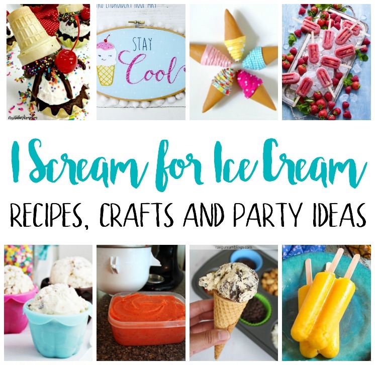 easy and creative ice Cream recipes DIY crafts and party ideas