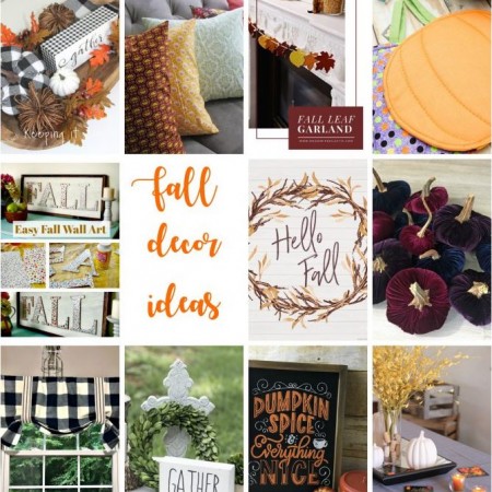 Easy Fall Decor Ideas and Tutorials copy