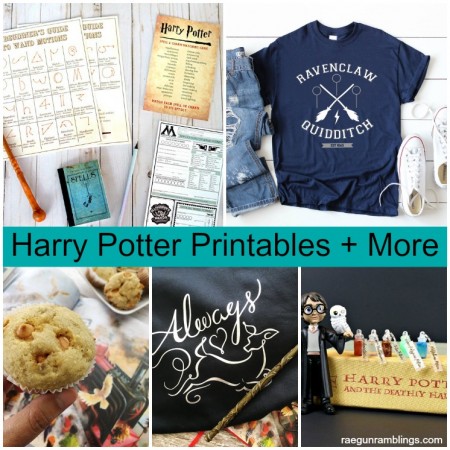 awesome harry potter printables and crafts perfect for Harry Potter parties