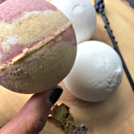 how to make Harry Potter bath bombs great booknerd gift