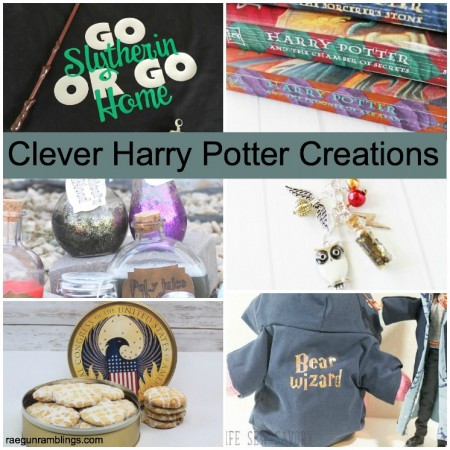 DIY Harry Potter Crafts like Magical congress of the United Staes Potions Labels and more