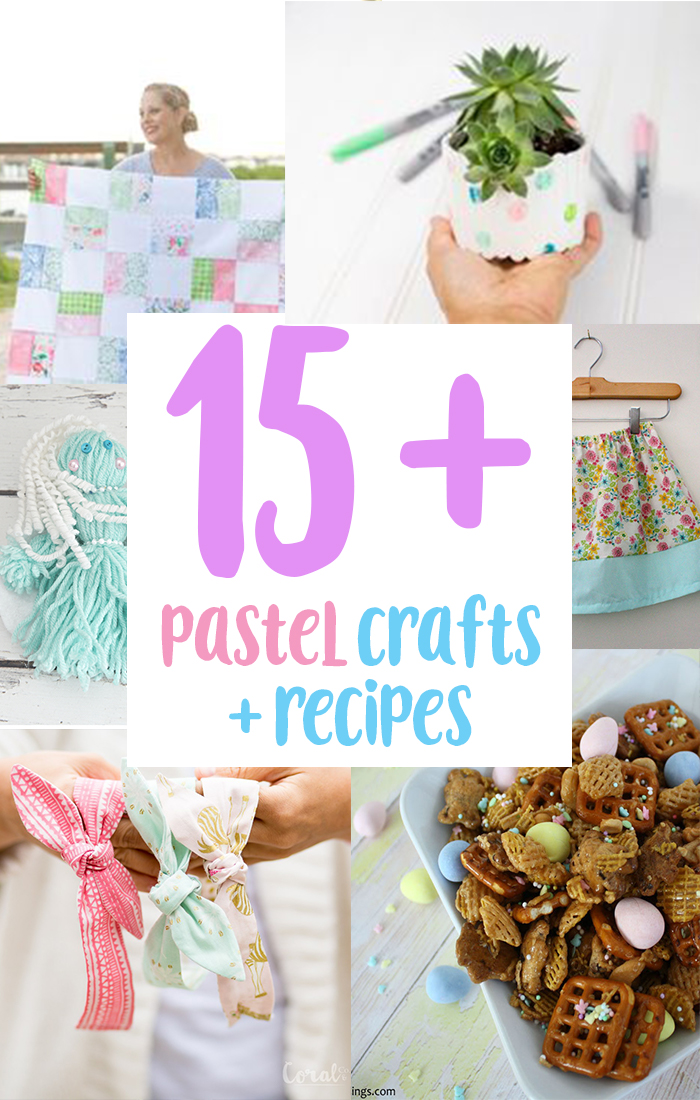 15+ pastel crafts and recipes