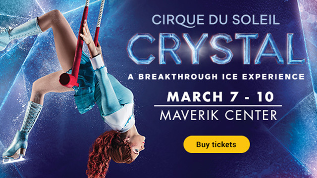 Cirque du Solei Crystal ice show