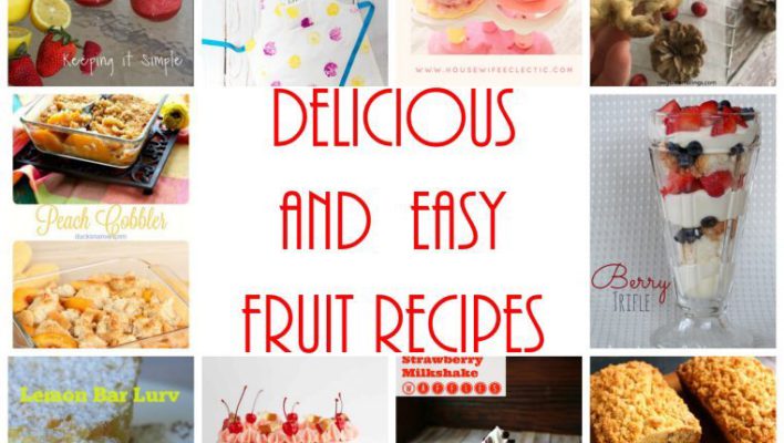 Delicious Fruit Recipes and Block Party