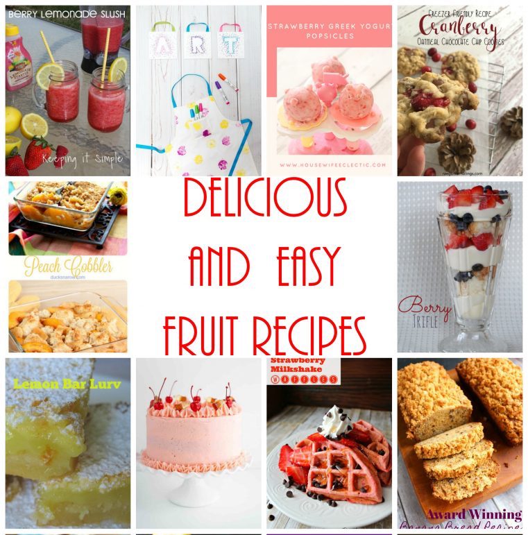 Delicious-and-easy-fruit-recipes to make