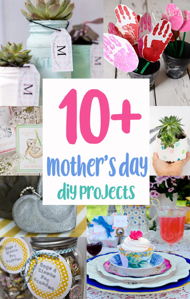 DIY mother's day crafts and gift ideas