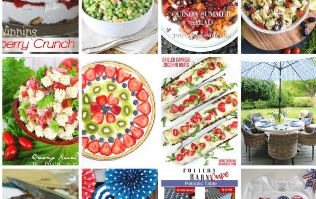 Memorial Day Recipes Crafts and Block Party