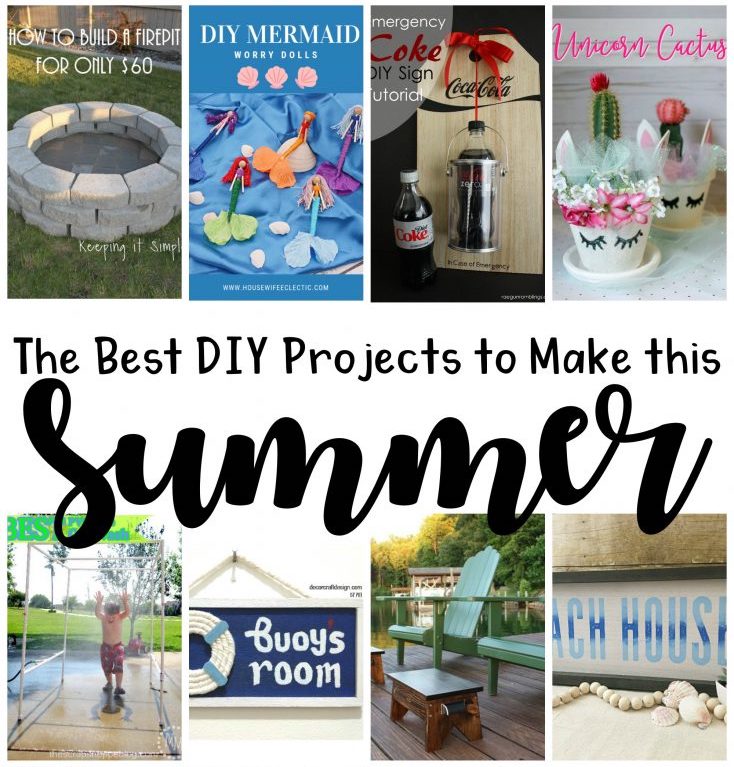 Summer DIY projects and tutorials