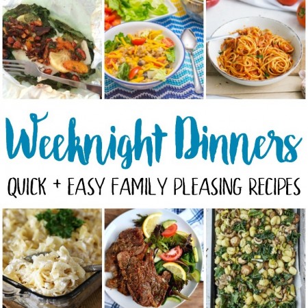 easy family recipes for weeknight dinners