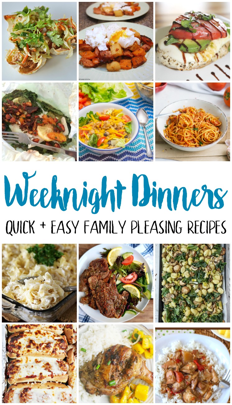 weeknight dinner recipes quick and easy