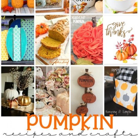 Perfectly Fall Pumpkin recipe and crafts