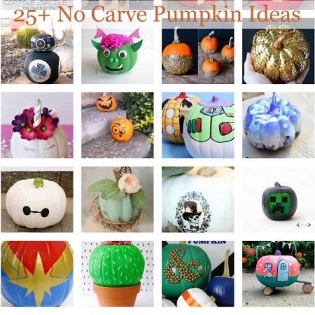 Lots of DIY Pumpkin Ideas for Kids