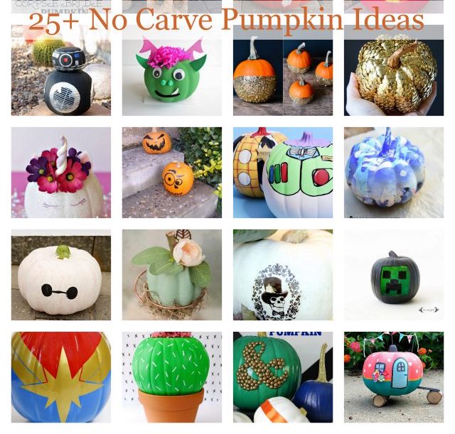 Lots of DIY Pumpkin Ideas for Kids