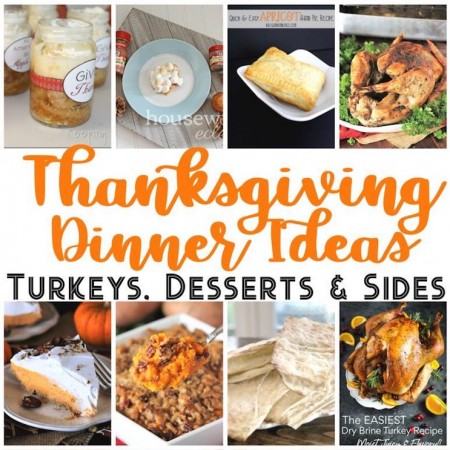 Delicious Thanksgiving Dinner sides desserts turkey recipe