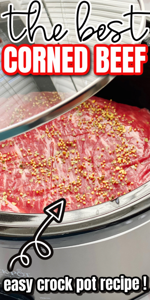 corned beef roast in a crock pot