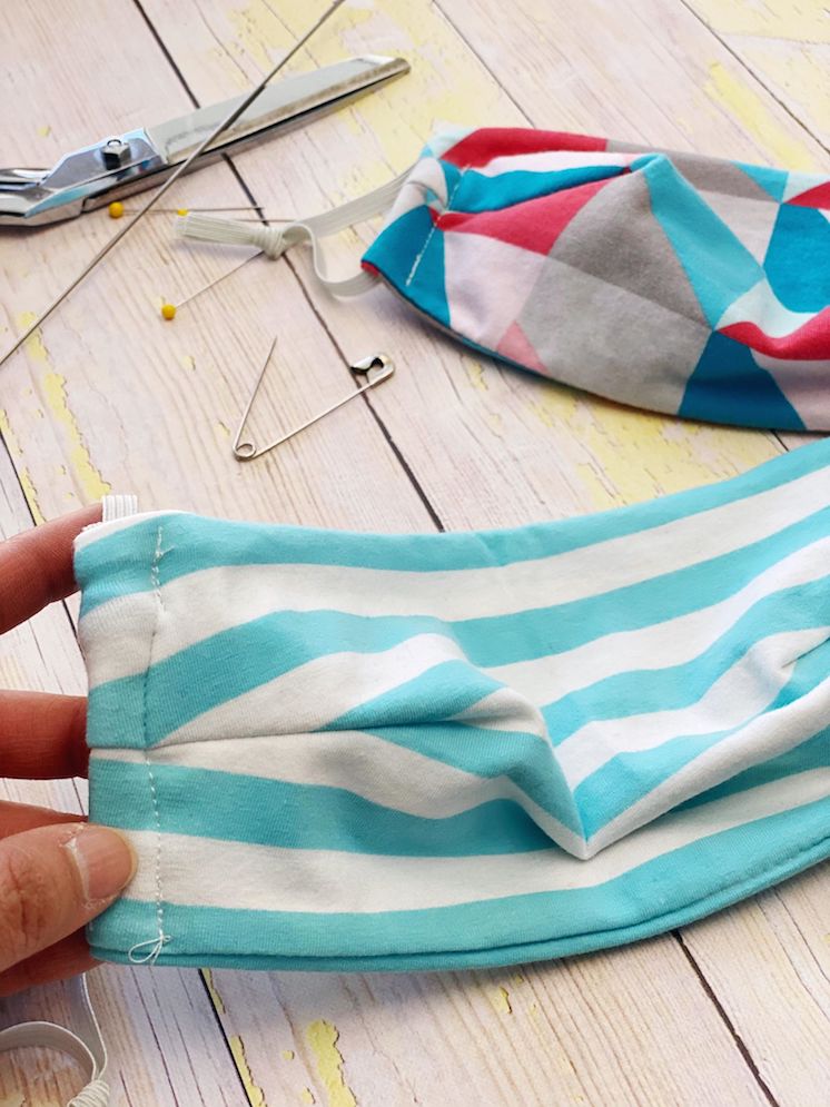 How to Sew a Fabric Face Mask Free Pattern - Rae Gun Ramblings