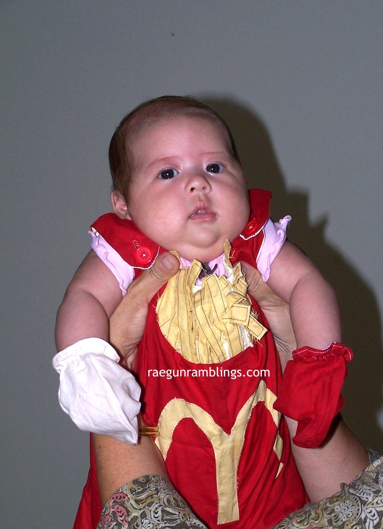 McDondald's French Fries baby costume