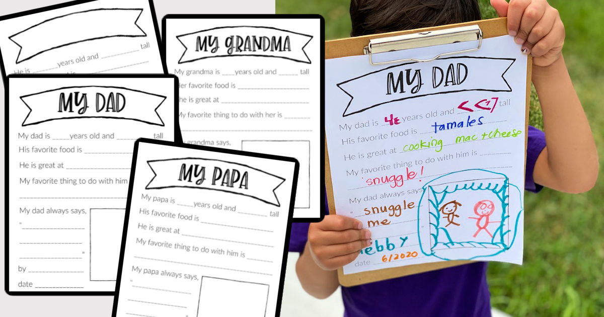 Download Free Father's Day Printables - Rae Gun Ramblings