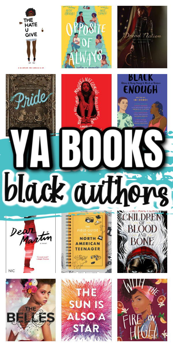 Young adult book list. Must read ya books by black authors.