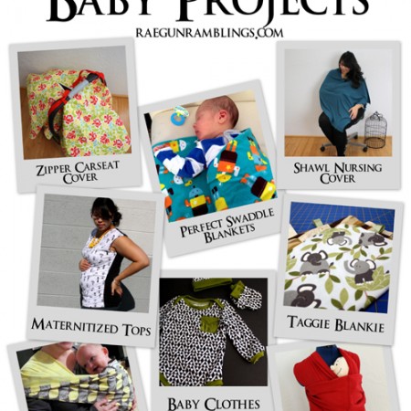 Great collection of simple projects to make for baby with tutorials - Rae Gun Ramblings