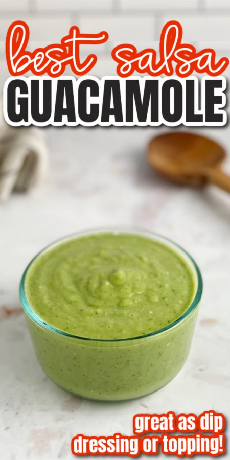 bowl of homemade salsa guacamole avocado sauce