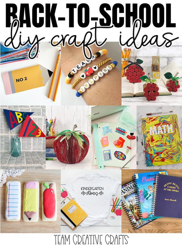 school diy crafts collage